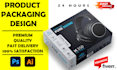 do product packaging box design and amazon packaging design