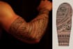 design a polynesian maori tribal tattoo
