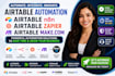airtable n8n, airtable zapier, airtable automation airtable make com, base44 mvp