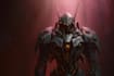 draw amazing character mecha robot illustration