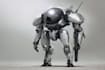 draw mecha, robot, sci fi concept art