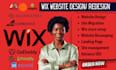 wix website design wix website redesign build wix website develop wix website
