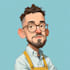 create a cartoon caricature avatar