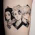 draw cute custom anime or blackwork tattoo