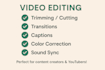 professionally edit your youtube videos with smooth cuts and transitions