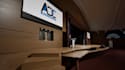 design hall, church auditorium, podium render, vector work,lighting layout,stage