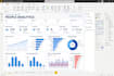 create an HR excel or power bi dashboard and people analytics report