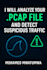 analyze your pcap or wireshark file for suspicious network activity
