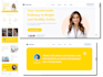create a responsive wordpress website landing page  design, redesign