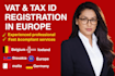 do vat and company registration for germany and poland