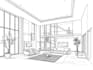 draw interior sketch and architectural designs