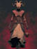 create a fantasy horror character art and horror art