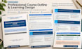 develop online course content and course curriculum