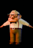 make pixar style 3d characters for animations