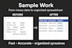 help you turn raw data into insights with data analytics