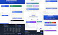 do custom website development as full stack developer frontend backend developer