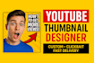 create clickable custom youtube thumbnails with high CTR