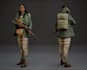 create realistic game character,  game asset,rpg aaa character,rig3d ue5,blender