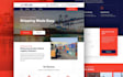 develop modern websites using HTML CSS javascript and react js
