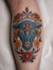 make old school style tattoo design