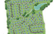 render 3d master plan development, community site plan,rv park,gis map,landscape