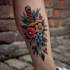 do traditional old school tattoo design