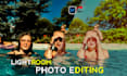 do bulk photo editing in lightroom