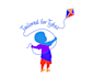 do modern custom professional kite logo desgin