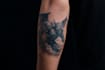 draw trash polka tattoo design