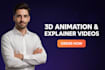 3d product animation, cgi explainer video, saas explainer animation, product ads