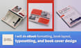 format your ebook and print book with layout, typesetting