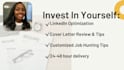 do a quick, professional review of your resume giving feedback
