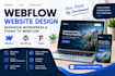 design responsive webflow website, redesign wordpress, convert figma to webflow