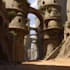 paint fantasy and sci fi concept art environments, buildings