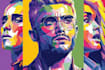 make an unique wpap pop art style