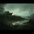 do mystical horror dark environment concept art or landscape