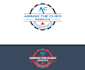 do modern professional custom clock logo design