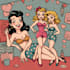 create pin up and cartoon illustrations