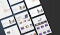 design a modern, fully responsive website in figma