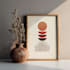 design minimalist boho abstract printable wall art