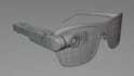 do futuristics smart sunglasses design with 3d modeling, technical drawing