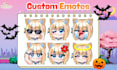 draw unique streamer emotes for your vtuber character