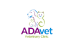 do modern pet, animal and veterinary clinic logo design
