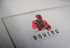 design professional modern and minimalist boxing logo