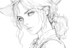 draw sketch anime manga character