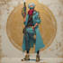 make a character art, sci fi fantasy, cyberpunk oc illustration