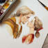 draw cartoon disney couple portrait