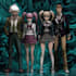 illustrate danganronpa characters in dramatic anime style
