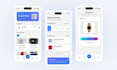 design mobile app UI UX in figma for ios and android