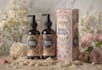 design cosmetic bottle label design and packaging